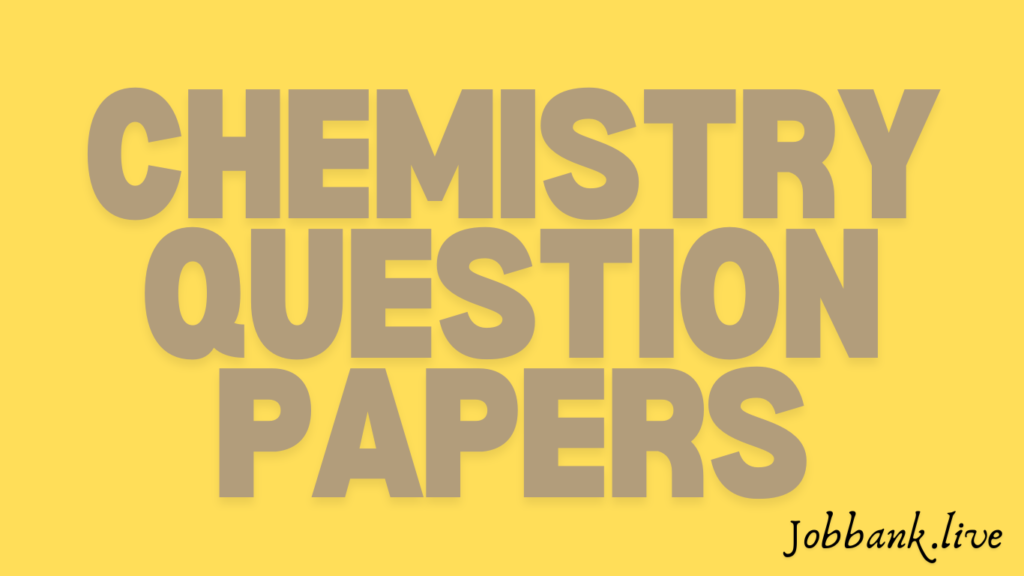 HP Board 11th class chemistry question paper 2017