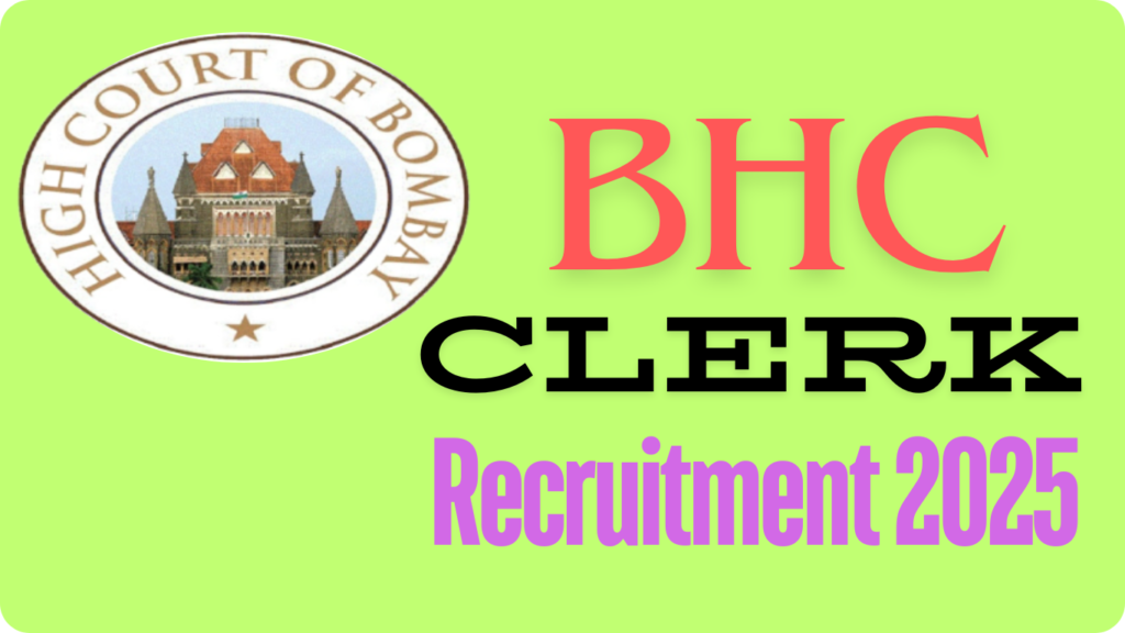 Bombay High Court Clerk Recruitment