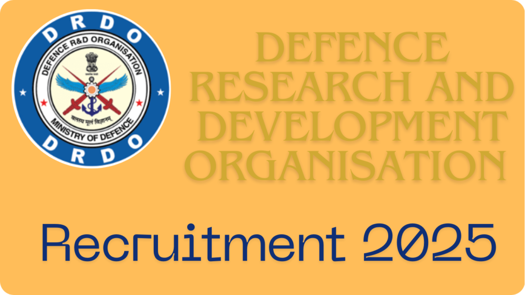 DRDO Recruitment 2025