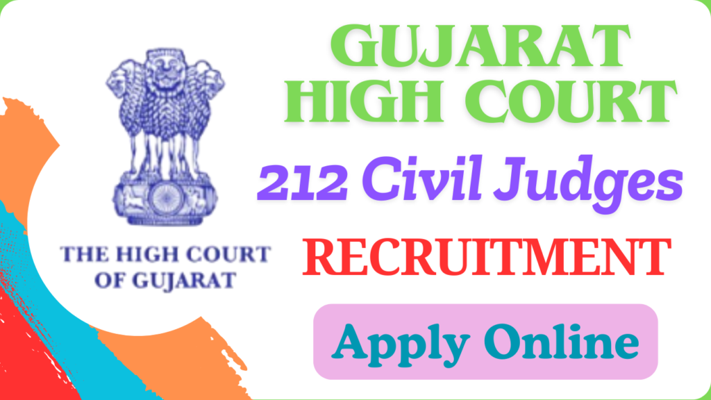 Gujarat High Court Civil Judges Recruitment