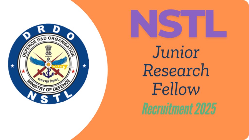 NSTL JRF Recruitment 2025