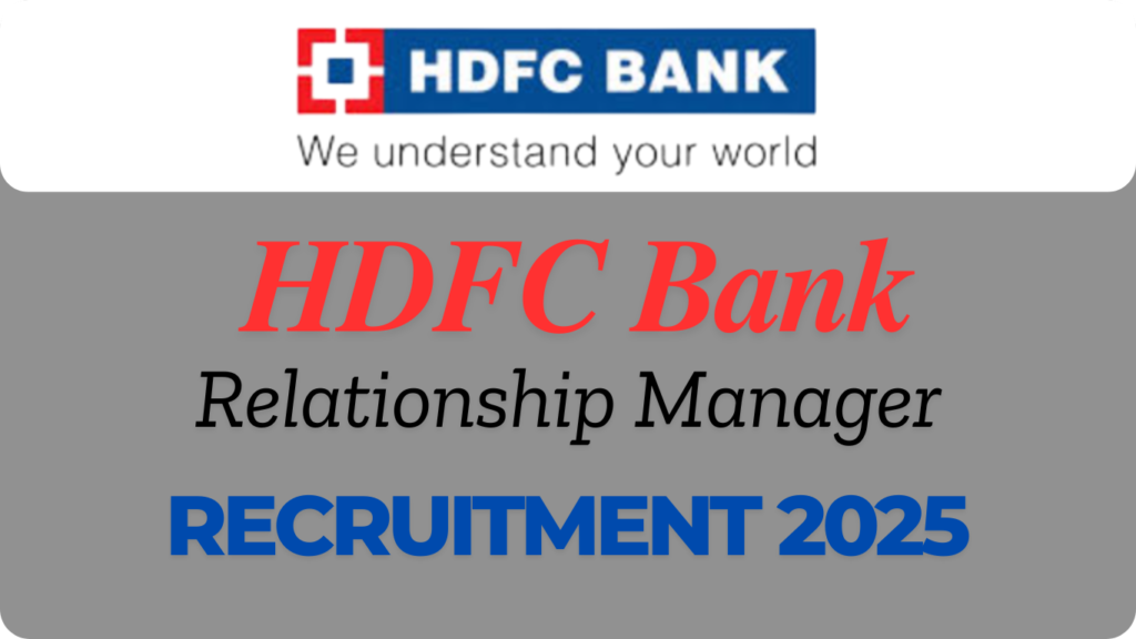 HDFC Bank Recruitment