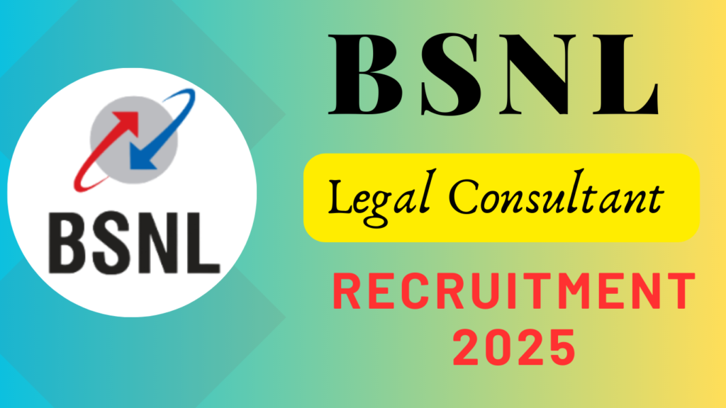 BSNL Recruitment 2025 Apply Online