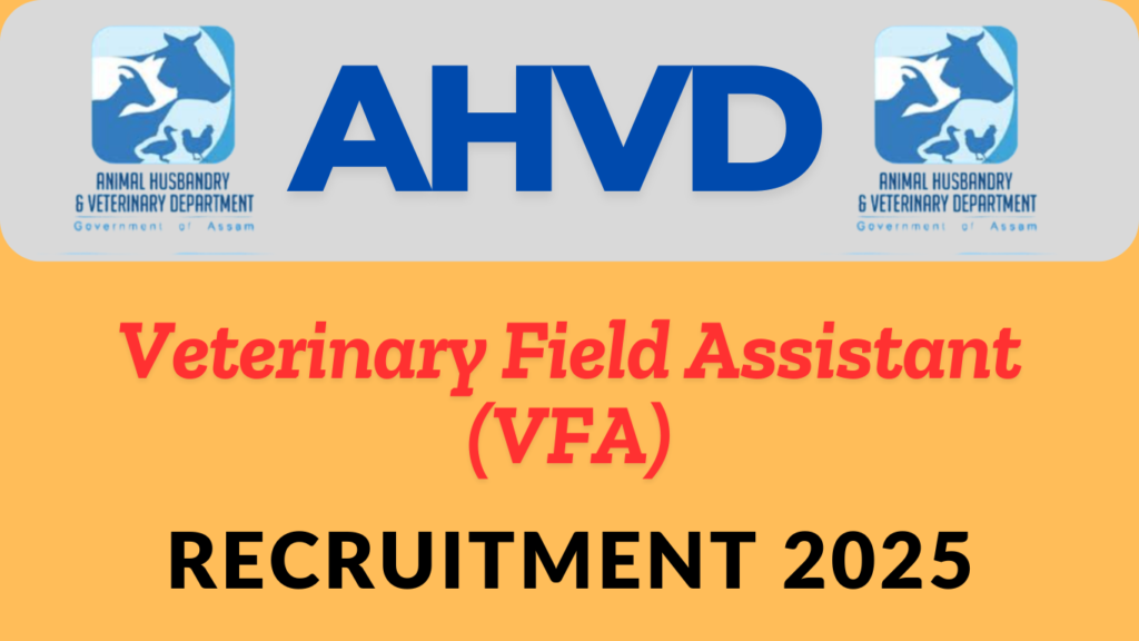 AHVD VFA Recruitment 2025