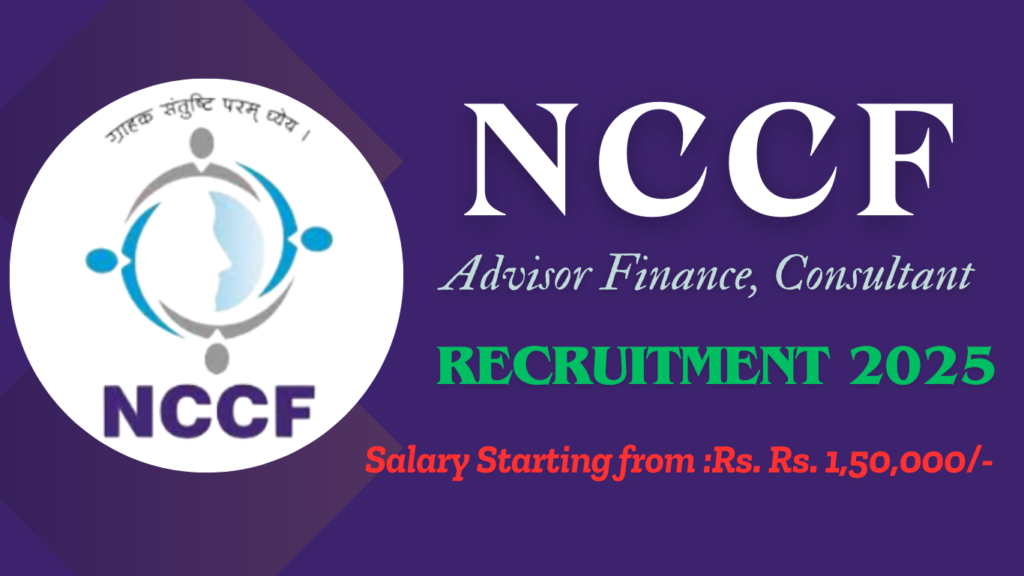 NCCF Advisors and Consultant Recruitment 2025