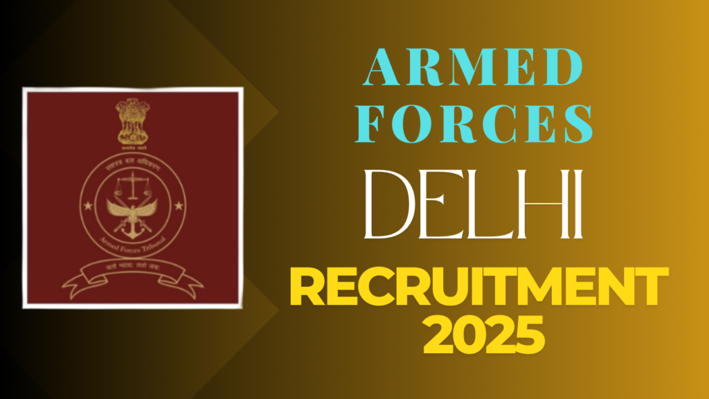 AFT Delhi Recruitment 2025 Notification